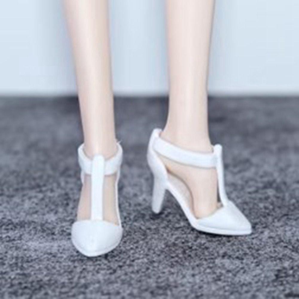 Original 1/6 Doll Shoes 30cm Figure Doll Sandals New High Heels Shoes  Doll Accessories