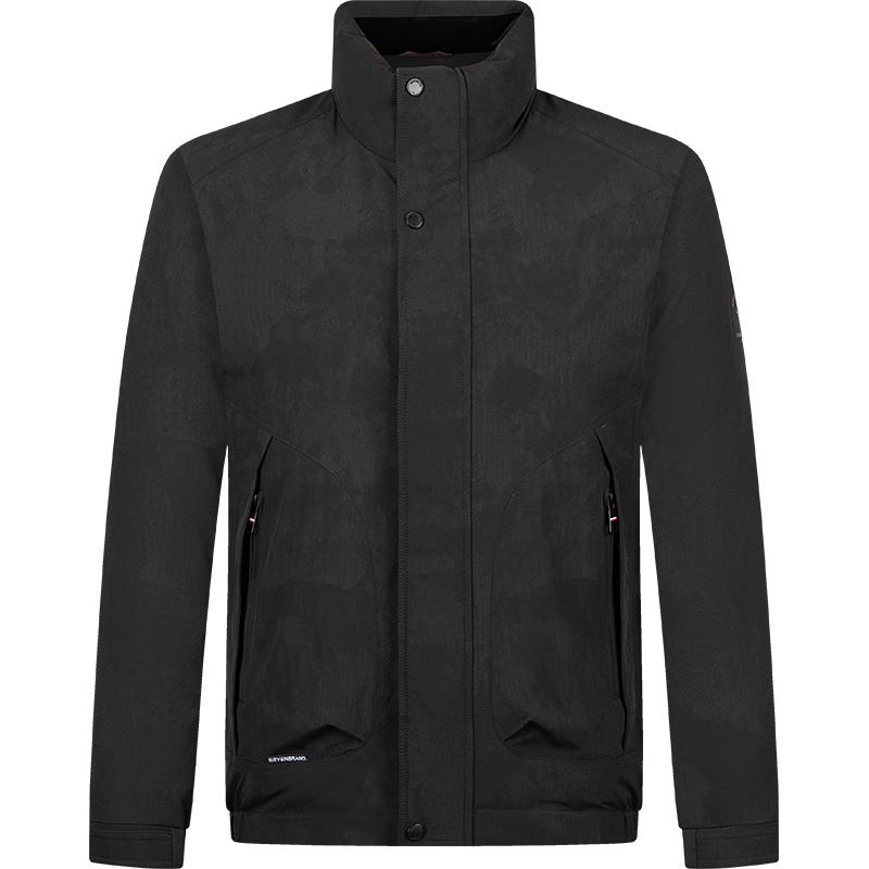 Septwolves Men s RDS Certified Stand Collar Jacquard Down Jacket XL