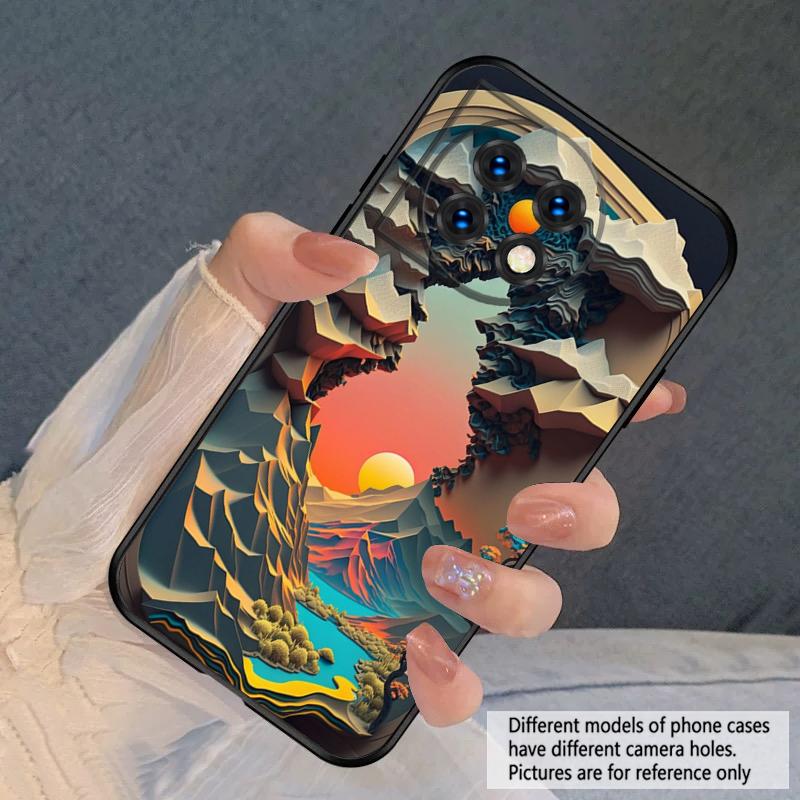 

Горное Солнце Для Oneplus 8T 9 9R 10 Pro 11 12 13 13R 5G ACE 5 Nord2 4 CE 3 4 Lite N20 SE N200 силиконовый мягкий чехол для телефона For Oneplus 10 Pro