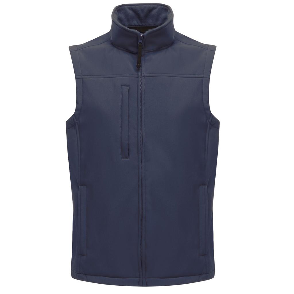 Regatta Mens Flux Softshell Bodywarmer / Sleeveless Jacket (Water Repellent & Wind Resistant)