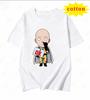 One Punch Superunisex Character Commemorative Tshirt Classic Japanese Hot Blooded Anime Male Female Same Cotton Short Sleeve