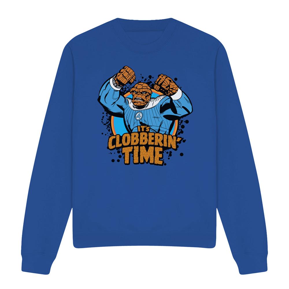 Fantastic Four Unisex Adult ClobberinÂ´ Time Thing Sweatshirt