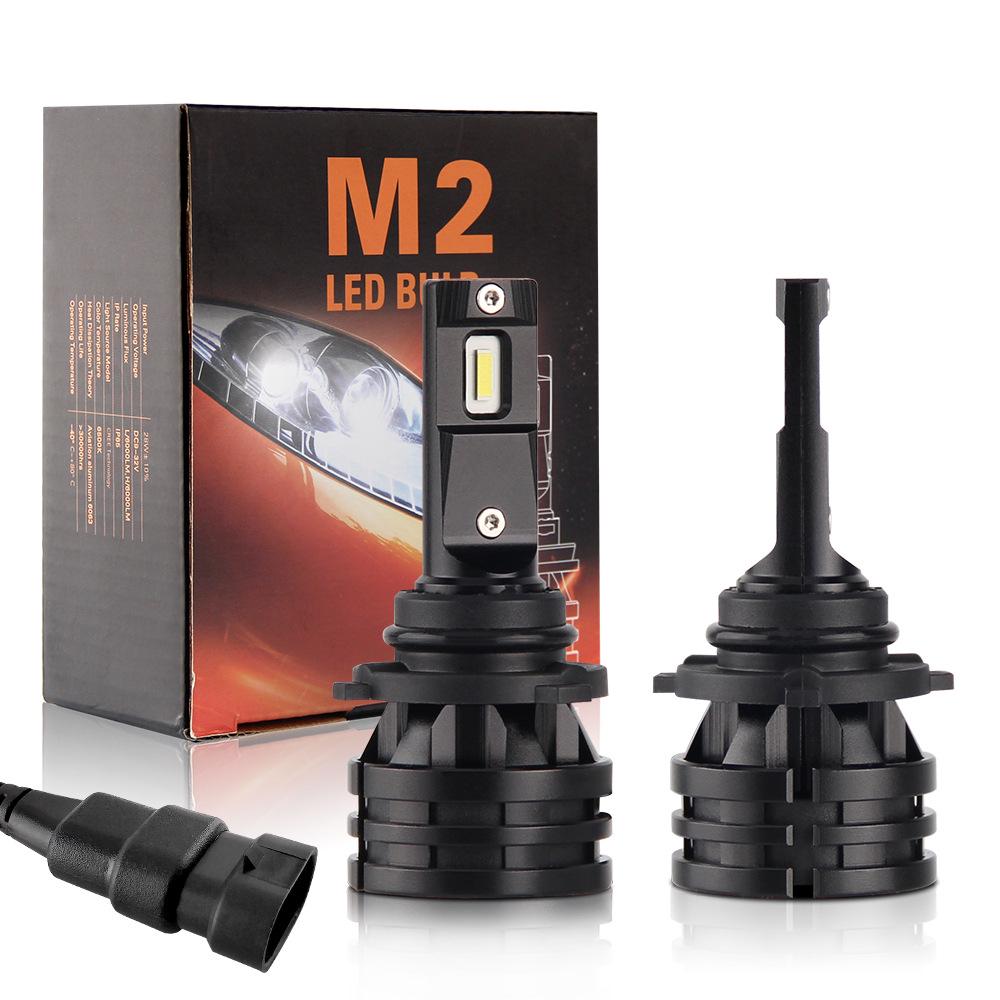55W Super Bright Mini LED Car Headlight Bulbs H7