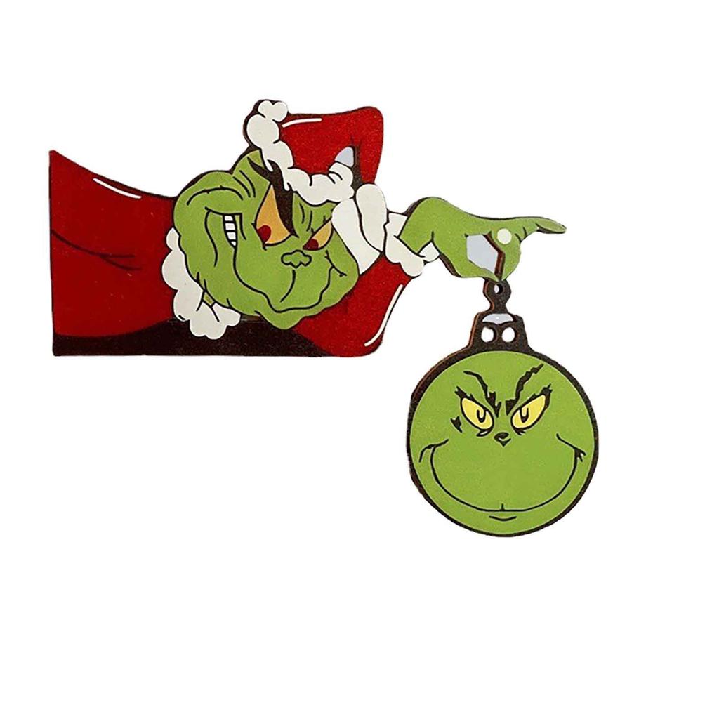 Christmas Wooden Decorations, Merry Christmas Door Corner Decorations. Wooden Sign