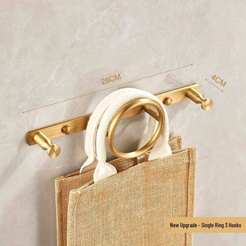 

Premium Solid Copper Multi-Layer Wall-Mounted Coat and Hat Rack