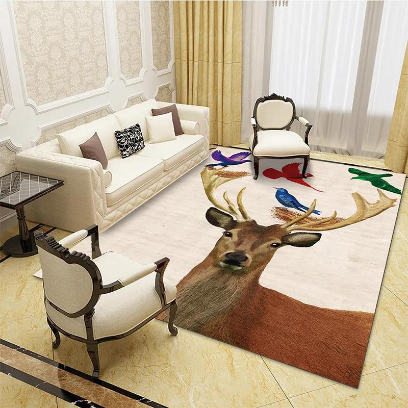 

Высококачественный ковер с принтом, 3d ковер для гостиной, моющийся ковер большой площади, ковер для спальни, домашний ковер 160*230cm