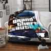 Gta Blanket Ultra-Soft Great for Couch Office Bed for All Seasons Warmthful Decor Gifts For Family Or Friends