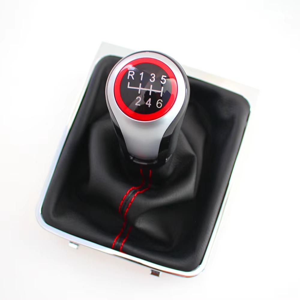 New Gear Shift Knob for VW Passat B6 2005-2010 5 / 6 Speed MT Lever Change Stick with Gaiter Boot Cover