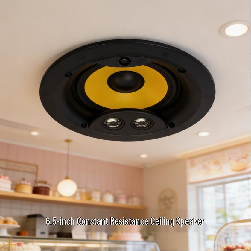 Tianlai 6.5 40W Flush-Mounted Ceiling Speaker for Cake Shops & Public Address