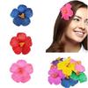 Hawaiian Styles Flower Hair Barrette For Women And Girl Nonslip Side Clip For Beach Parties And Spring Photography