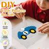 4Pcs DIY Melting Beads Pegboards Square 2.6mm Hama Beads template  Educational Use