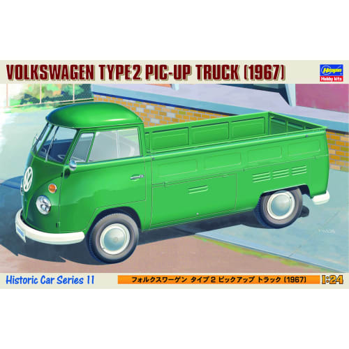 Hasegawa 1/24 Volkswagen Type 2 Pickup Truck Plastic Model HC11