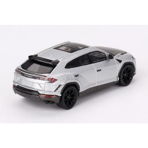 MINI GT 1/64 Lamborghini Urus Performance Grigio Nimbus (Gray) (Left-Hand Drive) Finished Product