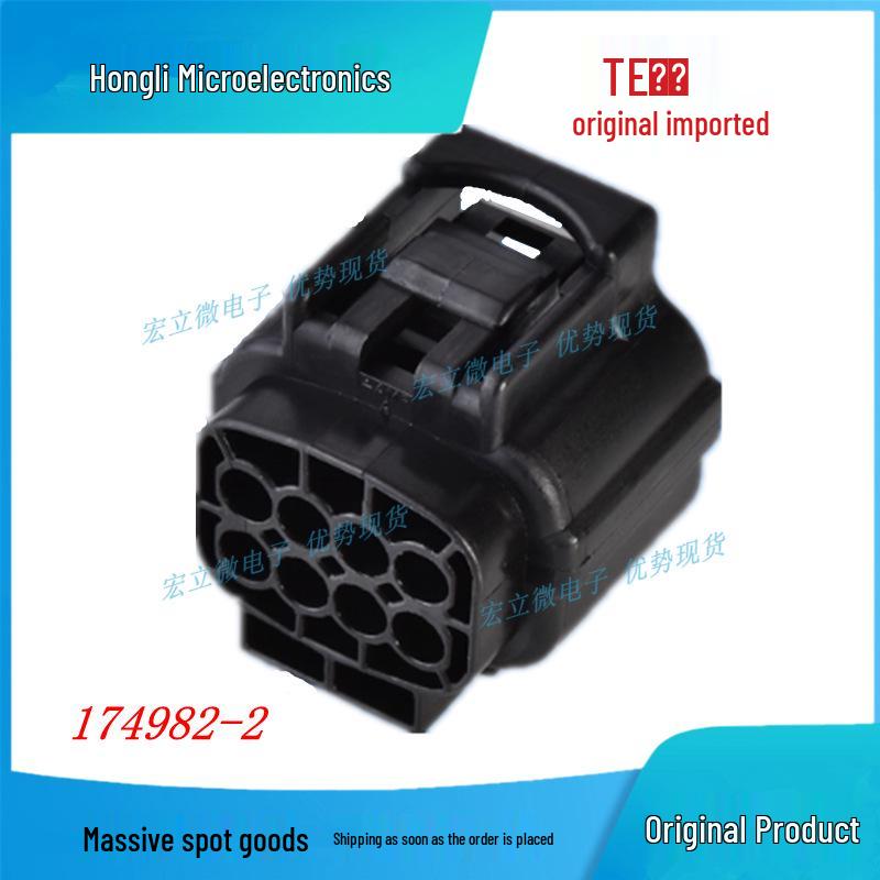 174982-2 TE/AMPTYCO Automotive Plastic Connector - Genuine and Brand New