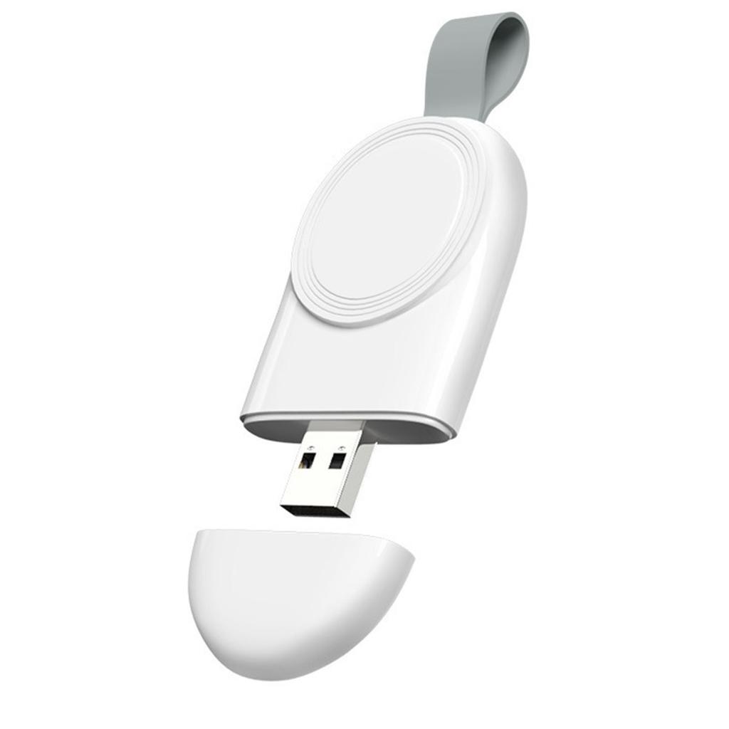 Portable Smart Watch Charger Magnetic Quick Charging Wireless Charger for IOS Watch Series
