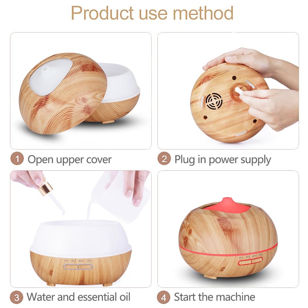 Household Aroma Diffuser & Air Purifier Humidifier