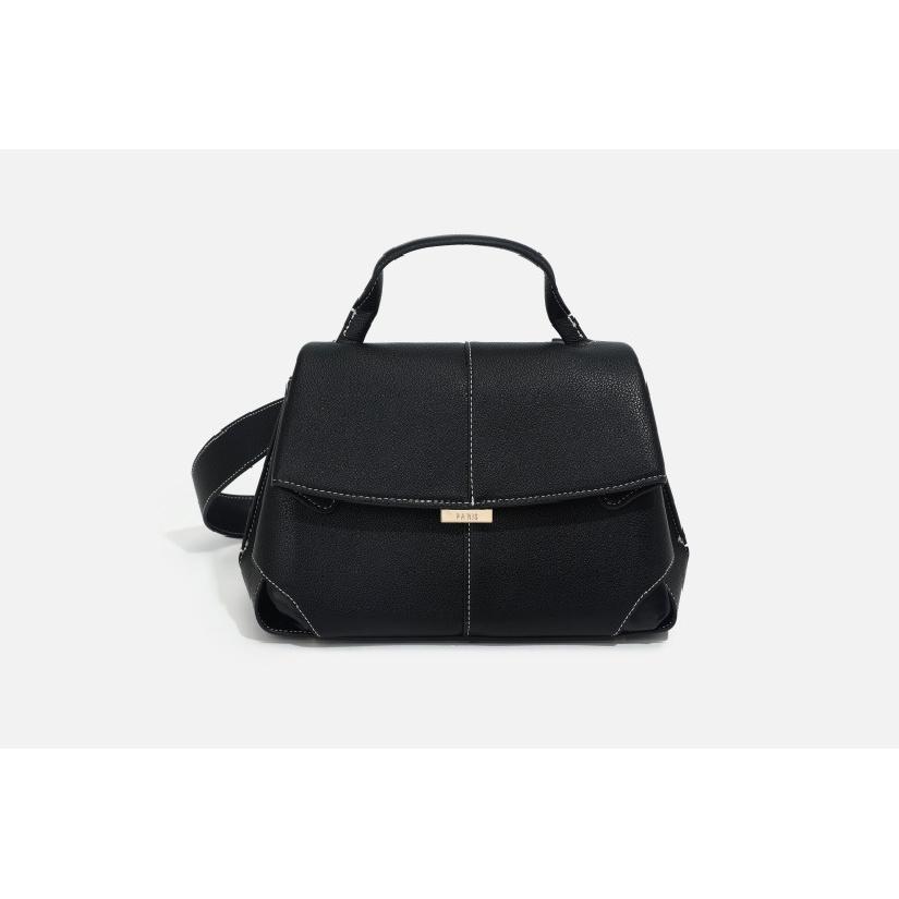 

2025 Winter New Fashionable Women s Handbag, Niche High-End Large Capacity Flap Shoulder Crossbody Tote Bag чёрный