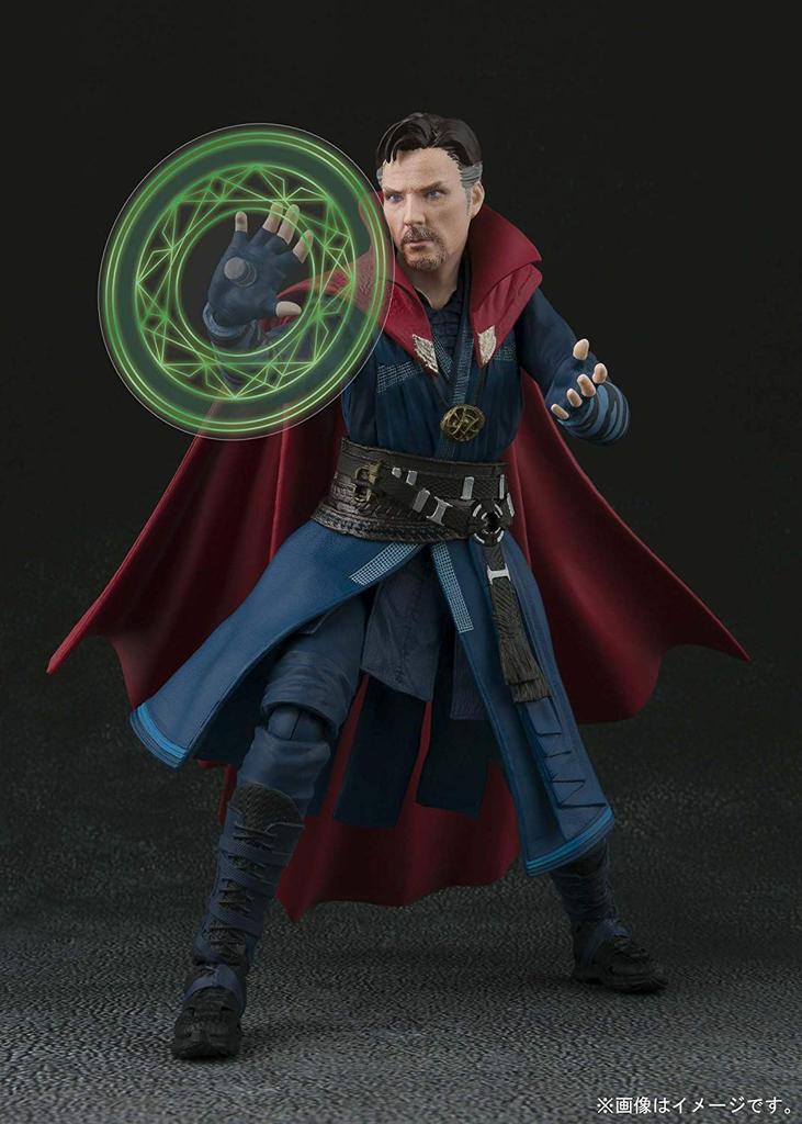 TAMASHII NATIONS Avengers Doctor Strange 145mm malovaná pohyblivá figurka SHFiguarts (Avengers/Infinity War) Cca. PVC/ABS