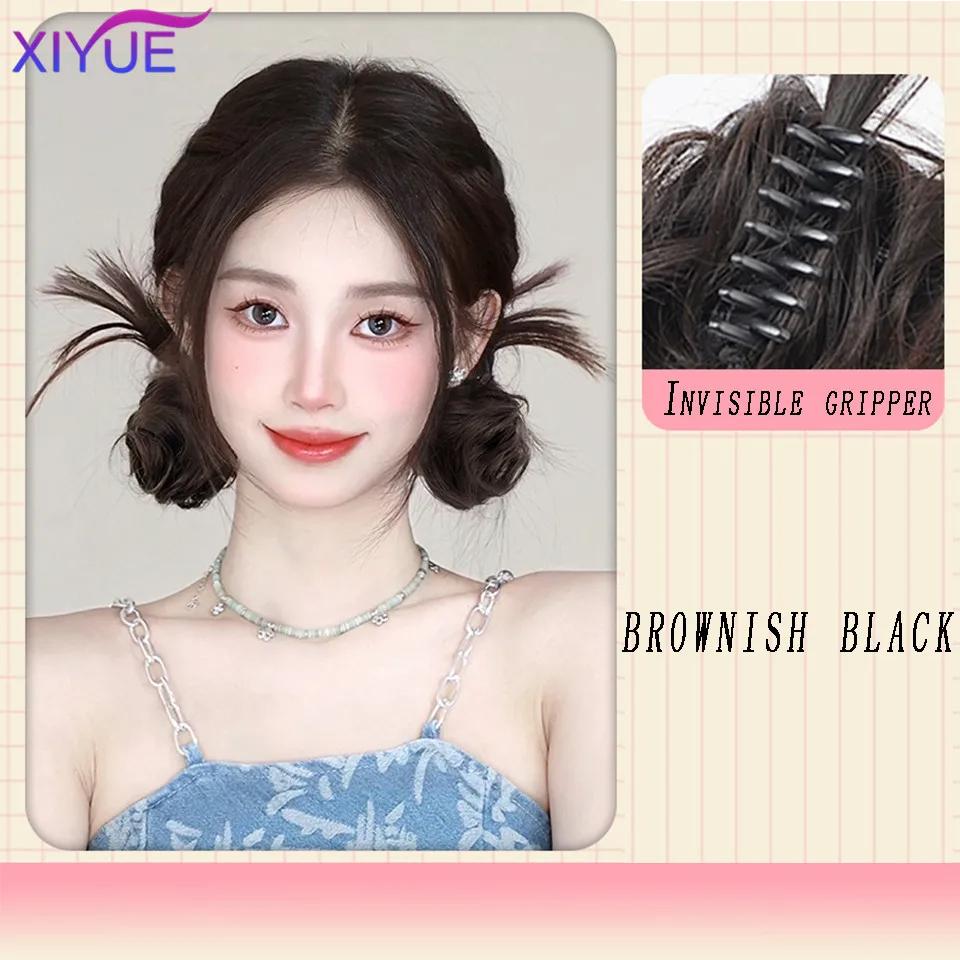 

Застежка из куриного пера, двойная повязка для волос, цельная острая голова волана для девочек, заколка для волос с куриным пером, парик с шаровой головкой