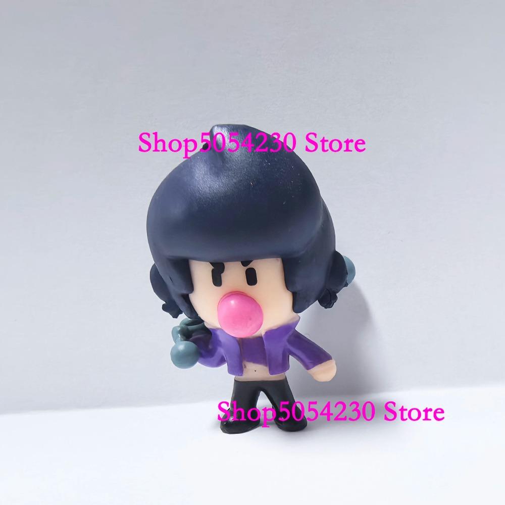 NEW Fashion Cartoon Dolls Original Model Mini Anime Figures Brawl-Stars Decoration Star-Player Collectible for Christmas Gifts