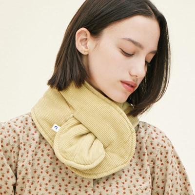 CHIQUITA Padded Muffler (Corduroy) Yellow 244702SYL