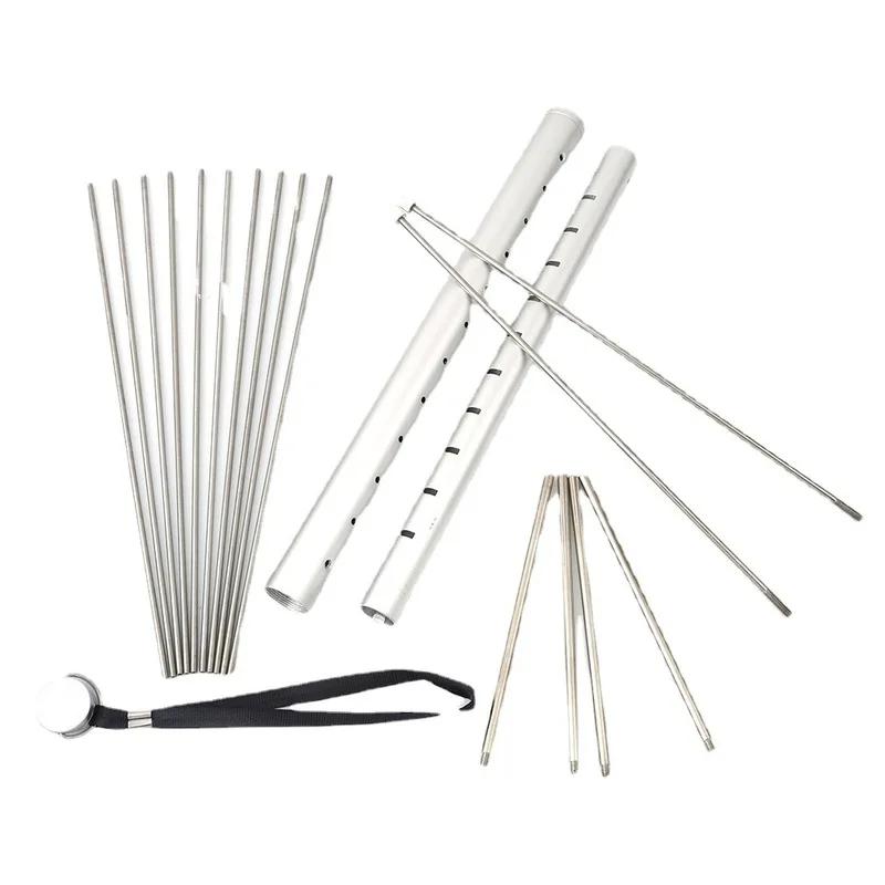 

Складной гриль для барбекю из нержавеющей стали, мини-карманный гриль для барбекю, портативный гриль для кемпинга, аксессуары для барбекю для дома и парка