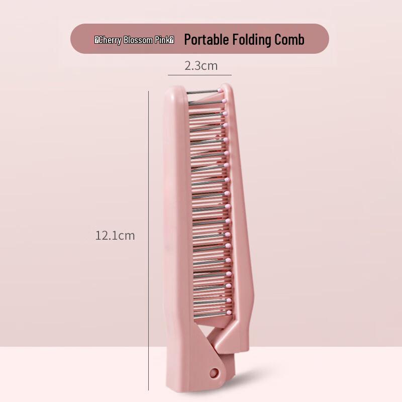 Sinle Portable Folding Comb Pack of 3