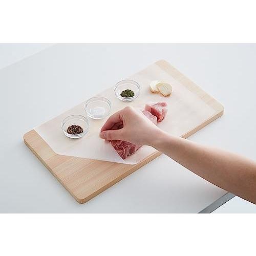 R(R) Freely Cuttable Cutting Board Sheet Refill, Goodna Transparent Film, 22.5 x 300cm, Stain-Resistant, Anti-Bacterial, Anti-Color Transfer, Outdoor