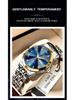 LIGE Men's Waterproof Luminous Quartz Watch – Dual Calendar, Multifunctional Business Wristwatch
