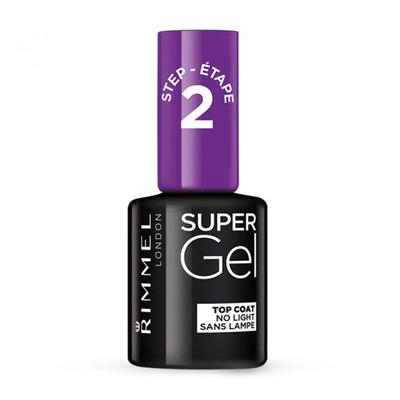 Capa superior Supergel de Rimmel London 001
