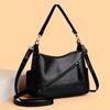 Small Square Bag Dámská měkká kožená kabelka přes rameno Crossbody kabelka Mother Bag