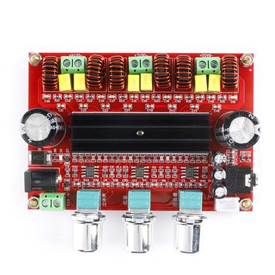 2*50W+100W duálny výkonový subwoofer TPA3116D2 2.1-kanálový zosilňovač doska TPA3116 Audio Stereo ekvalizér AUX zosilňovač
