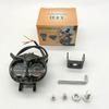 Led Owl Dual-Color Light Motorcycle High Light Universal Auxiliary Headlight Spotlight Waterproof Fog Motorcycle Modified