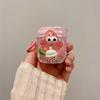Cute Cartoon Earphone Case for AirPods 4 Case Fresh Candy Color Case for Airpods 1 2 3 Pro Pro2 Protective Cover with Hook