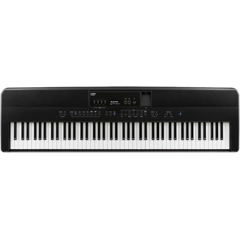 KAWAI Přenosné digitální piano ES920 88 kláves kladívková mechanika ES920B Černé