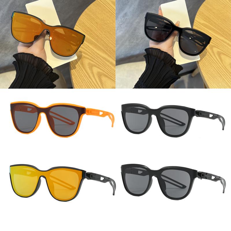4pcs Retro Square Sunglasses Large Frame Outdoor Sun Glasses Women Men Unisex Cycling Designer Shades Classic