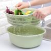Multi-functional Kitchen Strainer Easy To And Clean Double-Layer Vegetable Washing Basket