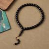 Cylindrical Kuka Prayer Beads Bracelet - 33-Bead Middle Eastern Style Buddhist/Muslim Praise Beads