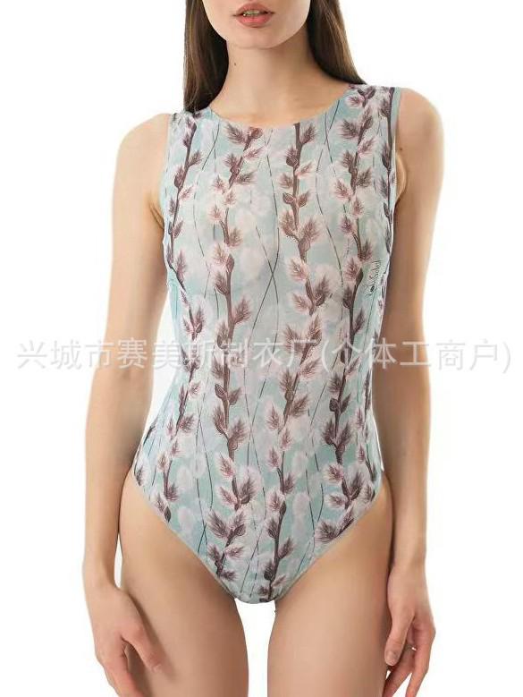 European American Women's One-Piece Swimwear - Seaside Beach Training Bikini