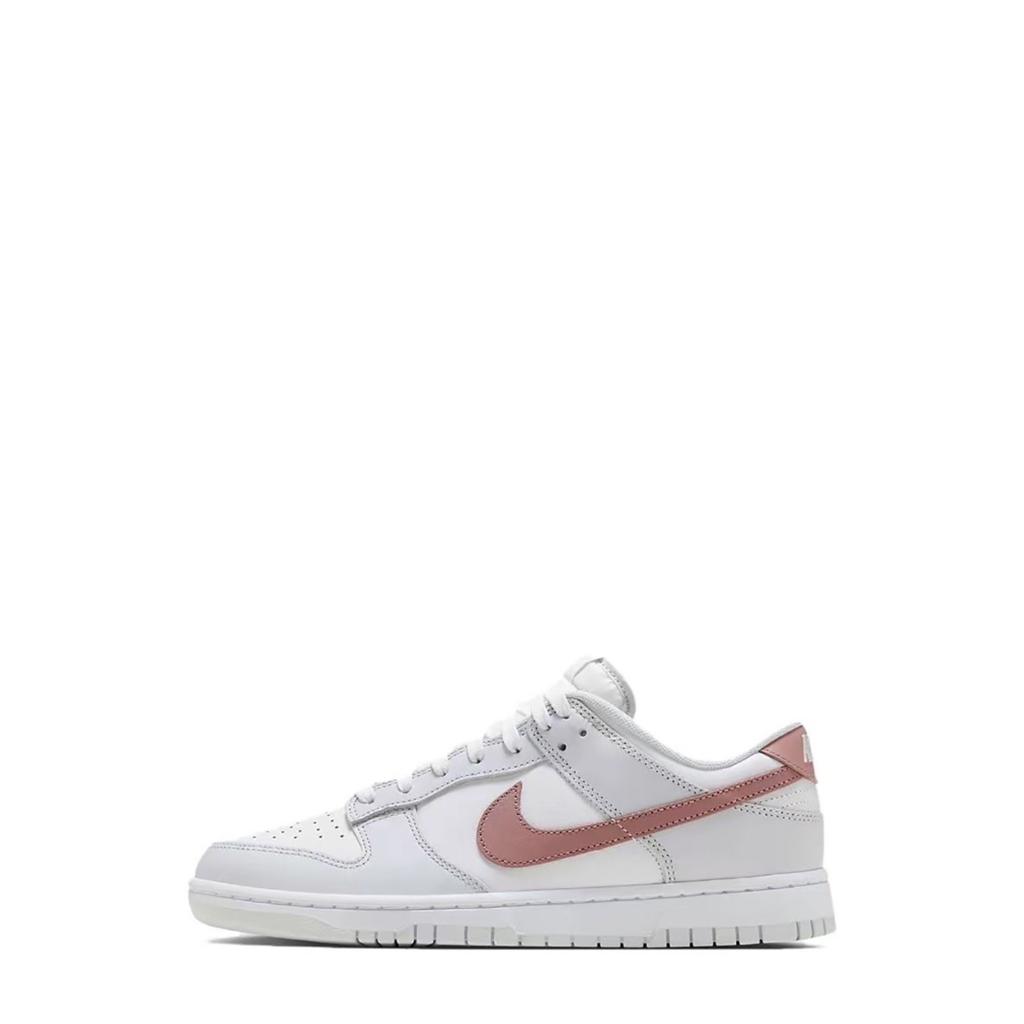 Nike Dunk Cushioning, Wear Resistant Low top Skateboard Shoes Unisex Beige Red HF0730-160(Team120-)