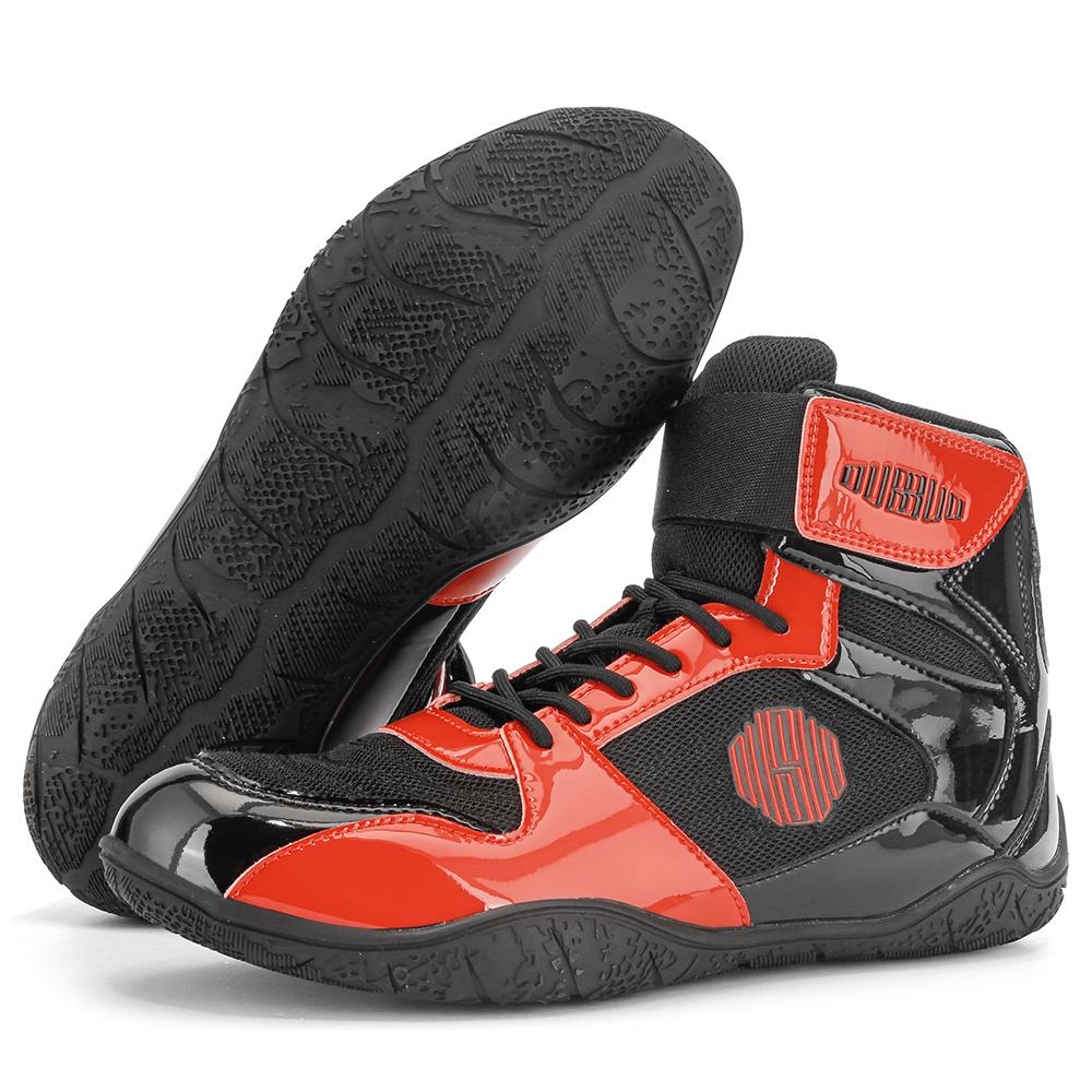 Boxing Wrestling Shoes For Men's Sports Training Featuring Large Size In Stylish Black White Gym And Male Professional Sneakers