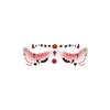 Halloween Colorful Makeup Face Stickers Halloween Holiday Party Show Temporary Face Stickers