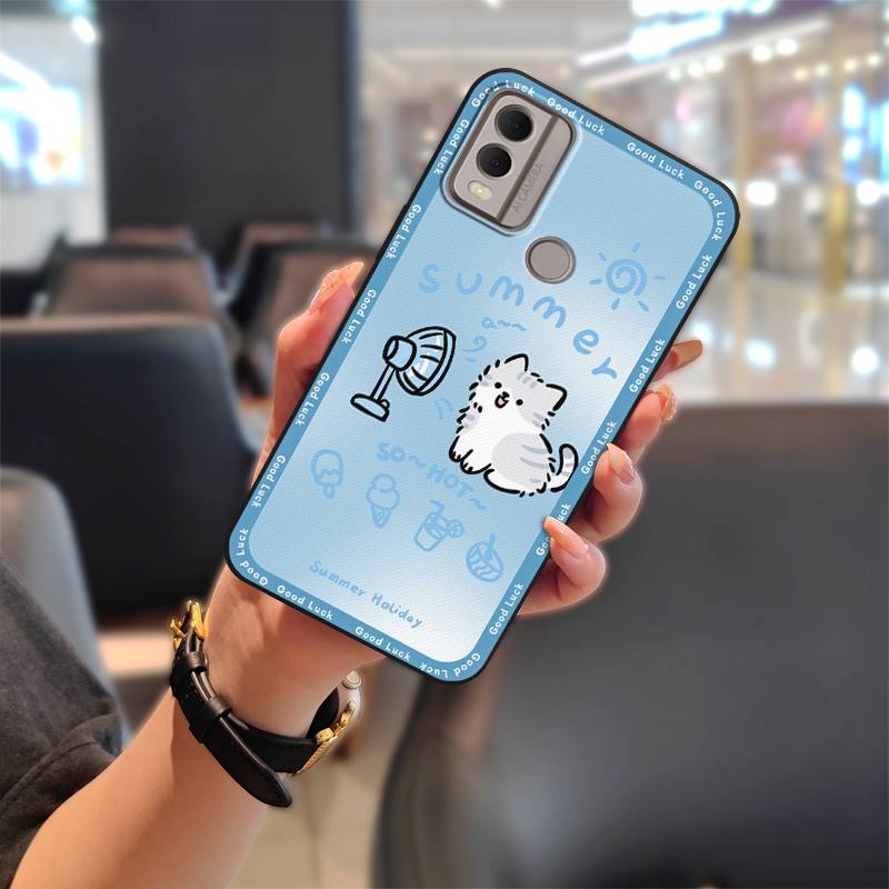 Full wrap Cartoon Phone Case For Nokia C22 Graffiti Cute Protective Fashion Design Soft case Phone Pouch TPU Anti-dust