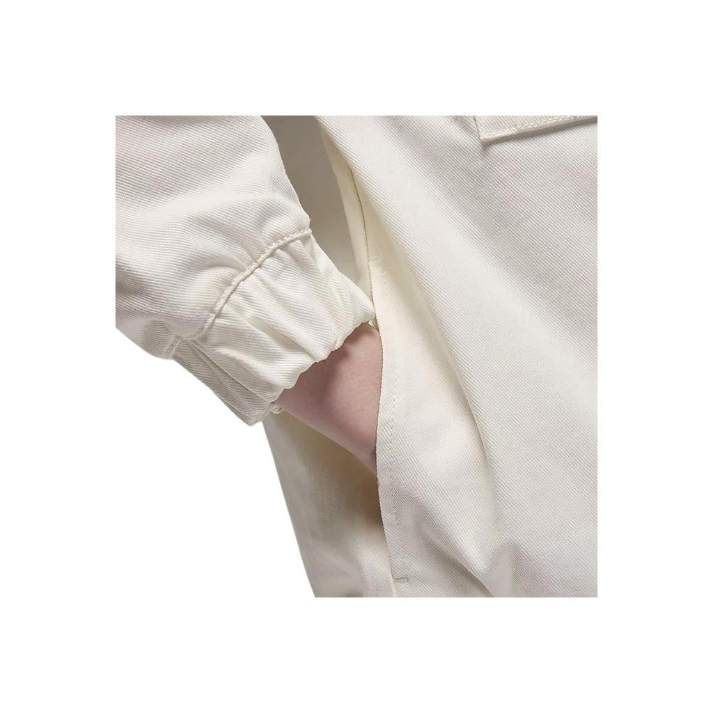 Jordan Renegade Solid Color Collar Casual Zip-Up Long Sleeve Jacket Women Jacket Sail-White FN5675-133
