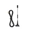 1 Peça Antena Dipolo de Meia Onda Alta Qualidade 12dBi 433MHz Antena SMA Macho Com Base Magnética Acessórios para Carro