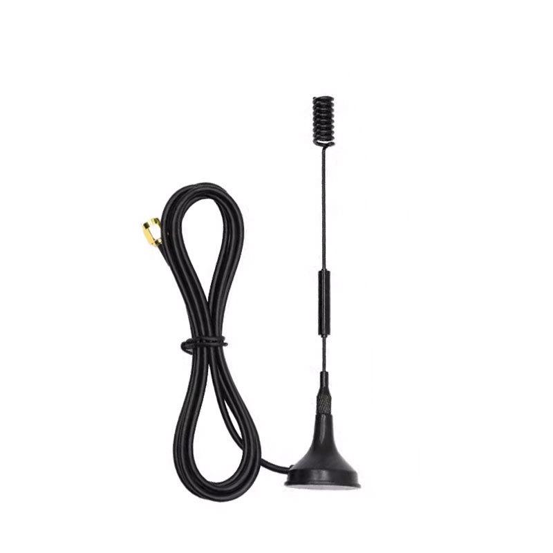 1 Peça Antena Dipolo de Meia Onda Alta Qualidade 12dBi 433MHz Antena SMA Macho Com Base Magnética Acessórios para Carro