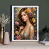 Diamond Painting New Collection Sexy Women Flower Diy Full Rhinestone Embroidery Girl Mosaic Cross Stitch Kits Wall Decor