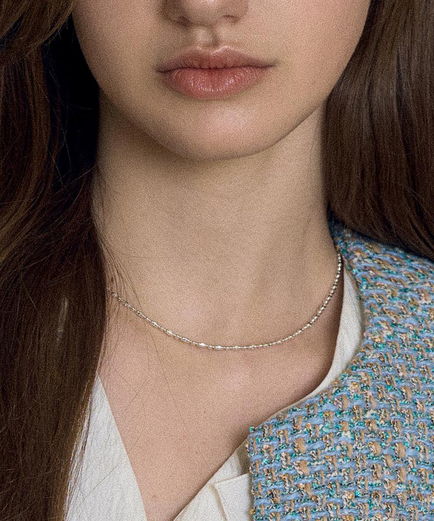 St.Scott London Lumiere Chain Necklace / Stj-Nb1635Wg