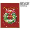 Christmas Tree DIY Painting Xmas Paint-by-Numbers Kit Canvas Paints Included Holiday Themed Painting Set for Adults Festive Home Decor Christmas Gift