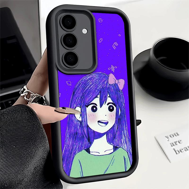 Phone Case for Samsung Galaxy A17 A16 A15 A14 A13 O-Omori Cartoon Game A56 A36 A26 A55 A35 A25 A54 A34 A24 A53 A33 A23 A07 A06